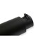 Flowmaster EXHAUST TIP, LOGO EMBOSSED, SS, BLACK CERAMIC COATED, DOUBLE WALL, ANG 15397B - alternate 2